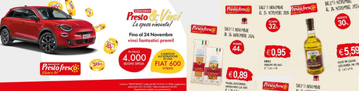 È corsa allo scontrino da Prestrofresco per aggiudicarsi i premi in palio, approfittando delle offerte in arrivo per il Natale È corsa allo scontrino da Prestrofresco per aggiudicarsi i premi in palio, approfittando delle offerte in arrivo per il Natale