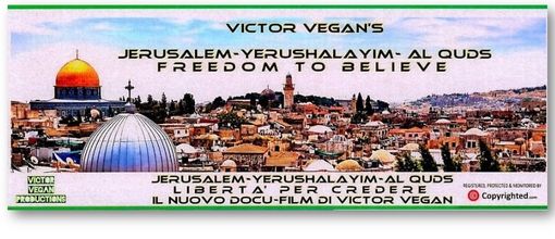 &quot;Jerusalem - Libertà per Credere&quot;: prima nazionale per il chivassese Vegan all'Esedra