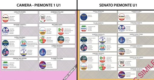 schede fac simile