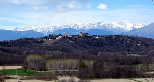 Una veduta di Mazzè