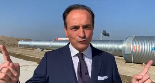 Recupero acqua piovana autostradale: il primo impianto a Vicolungo, poi toccherà a Chivasso