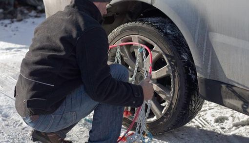 Da oggi obbligo di catene a bordo o di pneumatici invernali