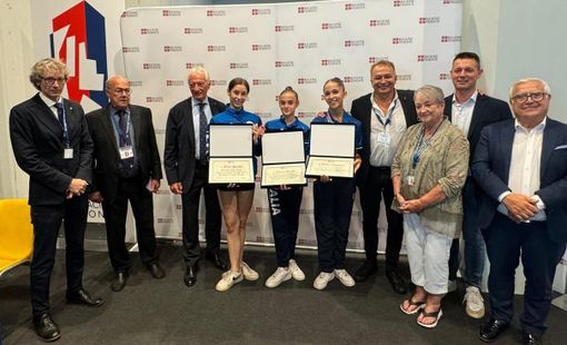 Il momento della premiazione