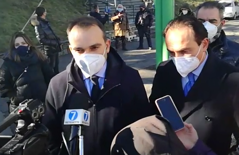 alberto cirio e stefano lo russo