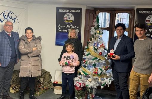 Presepe e albero di Natale nella sede Lega di Chivasso Presepe e albero di Natale nella sede Lega di Chivasso