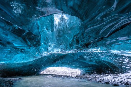 Islanda: la grotta di ghiaccio di Katla Islanda: la grotta di ghiaccio di Katla