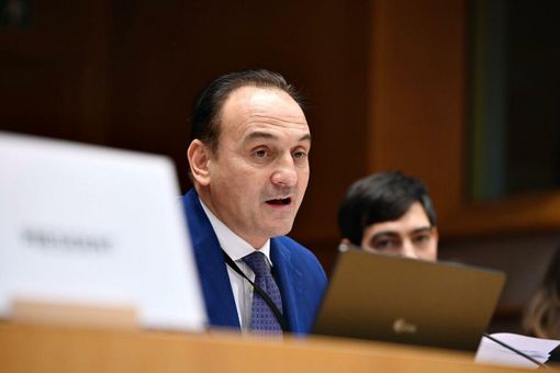 Il governatore del Piemonte, Alberto Cirio
