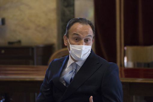 Il governatore Alberto Cirio