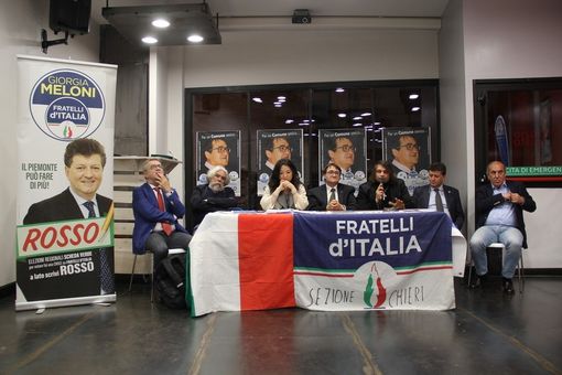 Vittorio Sgarbi incontra Roberto Rosso nell'evento "Le politiche culturali per il Piemonte"