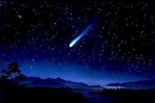 Stelle cadenti nel cielo