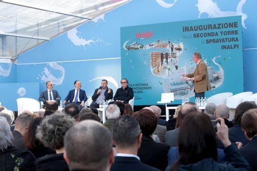 A Moretta l'inaugurazione del nuovo impianto Inalpi A Moretta l'inaugurazione del nuovo impianto Inalpi