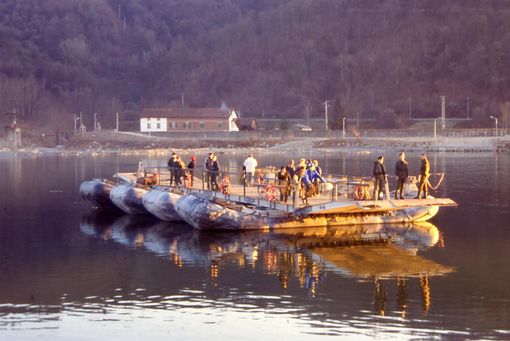 Il crollo del ponte sul Po del 1994