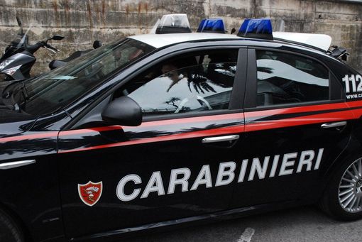 Auto dei carabinieri. immagine d'archivio