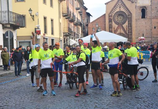 Un momento del Trail delle Colline Un momento del Trail delle Colline