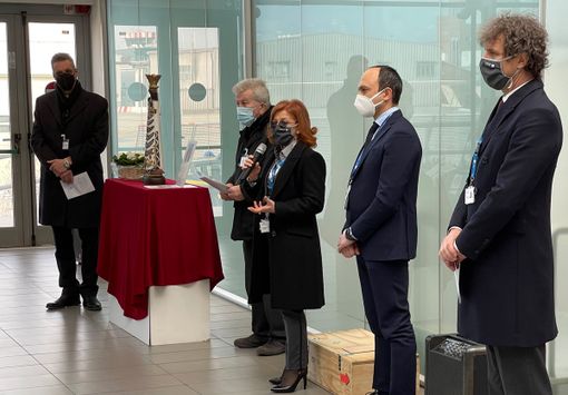 la statua della Madonna di Loreto