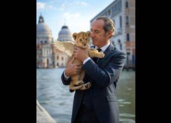 Veneto, Zaia lancia la sua campagna elettorale social con un leoncino creato dall'AI Veneto, Zaia lancia la sua campagna elettorale social con un leoncino creato dall'AI