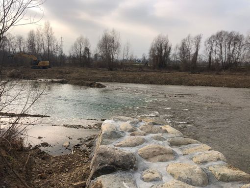 Chivasso, ultimati i lavori di sistemazione delle sponde e dell'alveo del Malone