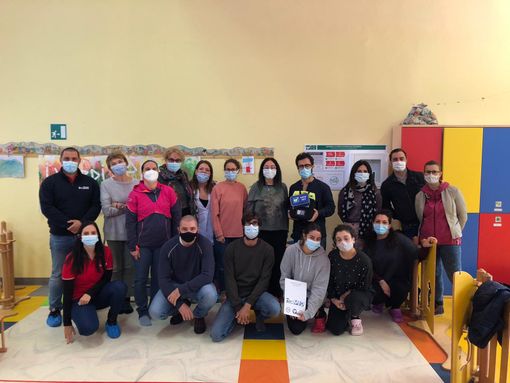 La donazione del defibrillatore