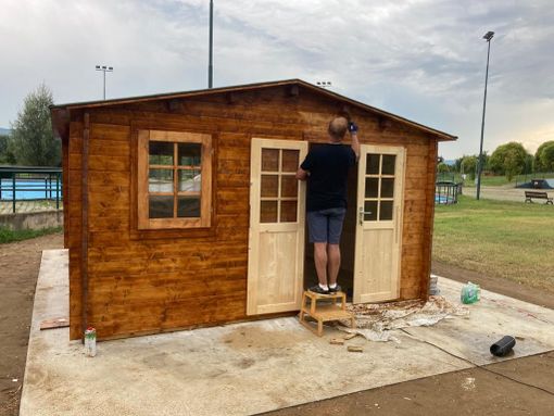 La nuo ciclofficina del parco De Gasperi La nuo ciclofficina del parco De Gasperi