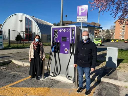 Settimo Torinese sempre più green: attivate tre nuove colonnine per la ricarica elettrica Settimo Torinese sempre più green: attivate tre nuove colonnine per la ricarica elettrica
