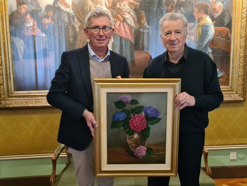 Donato al Comune di Chivasso un dipinto di Lorenzo Bena