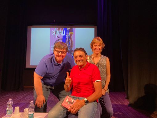 Claudio Chiappucci grande protagonista della seconda edizione del festival &quot;Canali&quot;