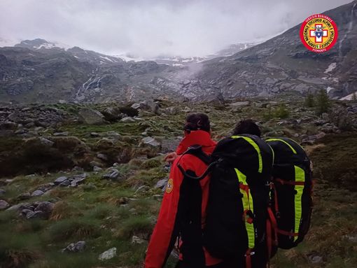 Coppia di escursionisti in difficoltà nel Vallone di Forzo, intervento degli uomini del Soccorso Alpino