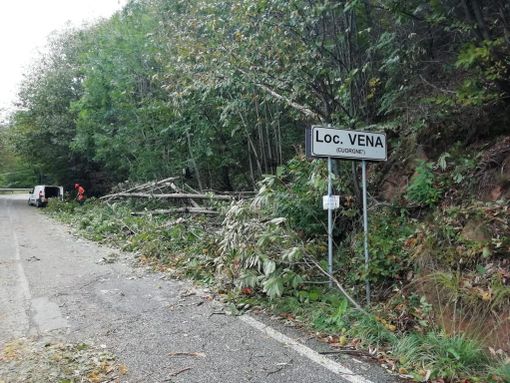 Canavese, lavori di ripristino sulle strade danneggiate dal maltempo