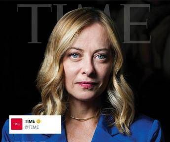 Giorgia Meloni sulla copertina del Time Giorgia Meloni sulla copertina del Time