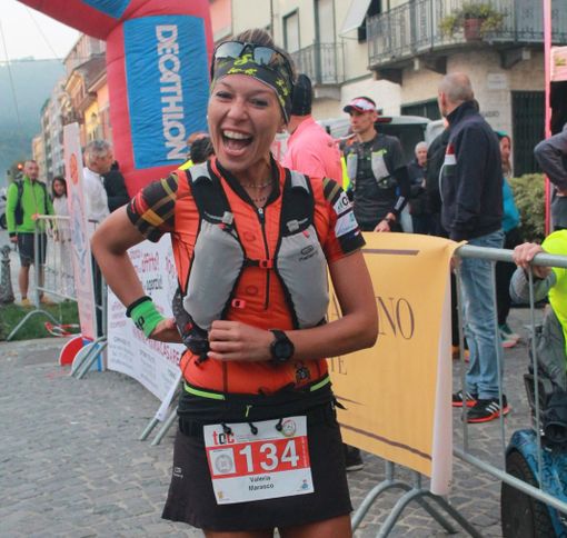 La madrina del Trail Valeria Marasco