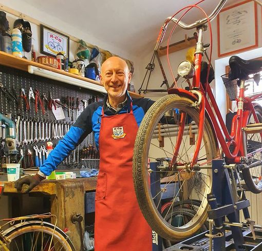 Gianni Fina, presidente di &quot;Ri-Ciclistica Settimese&quot;