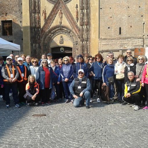 Camminata della Fand Chivasso per dell'evento &quot;La Stagione del Benessere&quot;