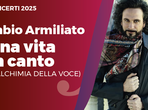 Fabio Armiliato,  presenta &quot;Una vita in canto – L’alchimia della voce&quot;