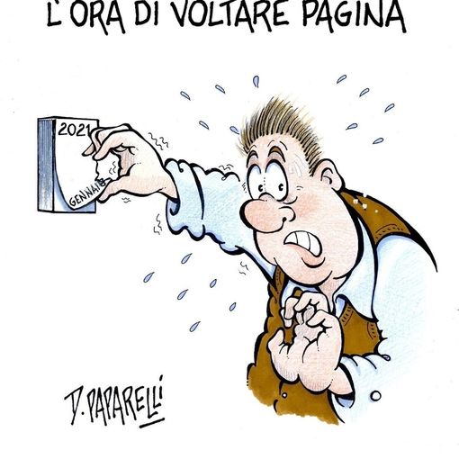 Vignetta di auguri per Capodanno 2021