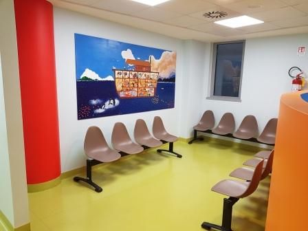 Ospedale Chivasso, progetto “Coloriamo l’attesa”