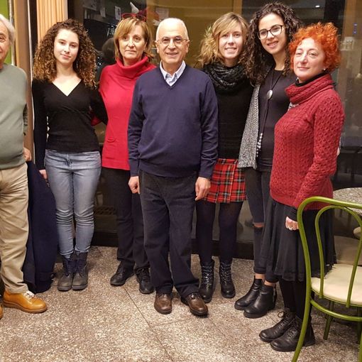 Giulia Chelin e Giulia Turano al Caffè Firenze