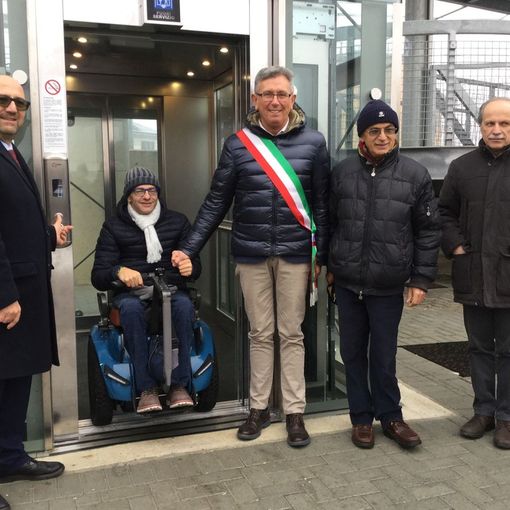 Inaugurati da Rfi e Comune di Chivasso gli ascensori di via Paleologi