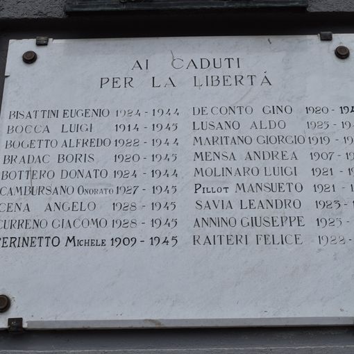 I Caduti per la Libertà chivassesi