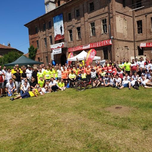 Gli organizzatori hanno donato una handbike a Hope Running