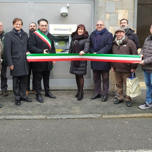 L'inaugurazione dello sportello a Rondissone