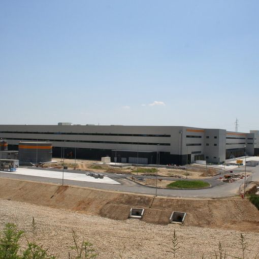 Lo stabilimento Amazon