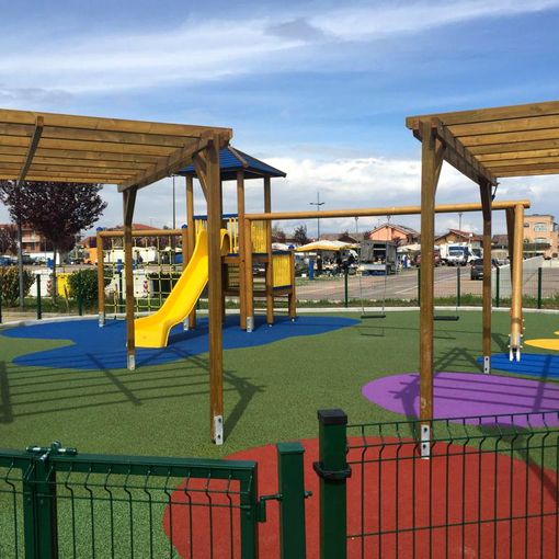 A Volpiano una nuova area giochi per bambini