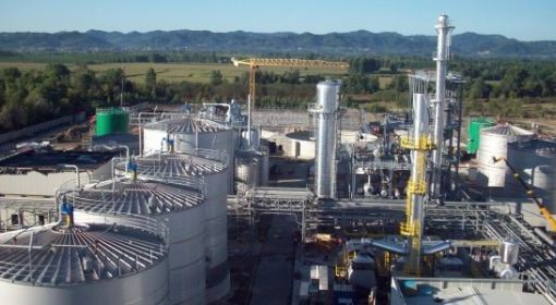 Lo stabilimento di Crescentino
