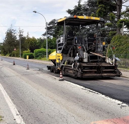Strada Provinciale 11, Anas rifà la pavimentazione tra Chivasso e Villareggia