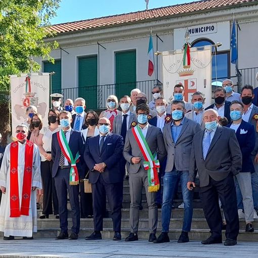 Vische. Celebrata la festa patronale di San Bartolomeo con gli &quot;amici&quot; di Crescentino