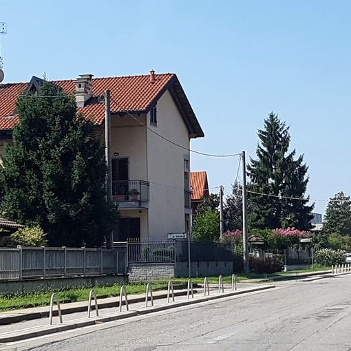 La pista ciclabile di Brandizzo