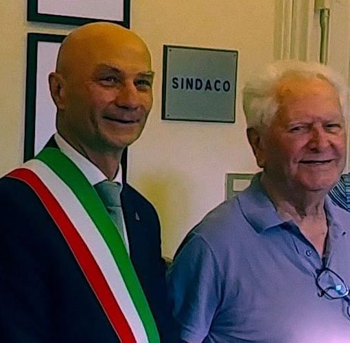 Domenico Rostagno con suo figlio Alberto