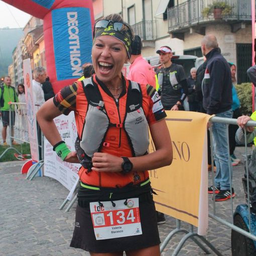 La madrina del Trail Valeria Marasco