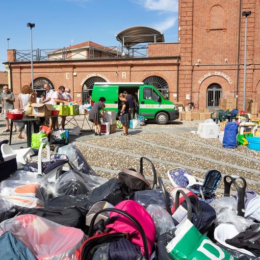 La consegna (Foto di Christian Bosio)