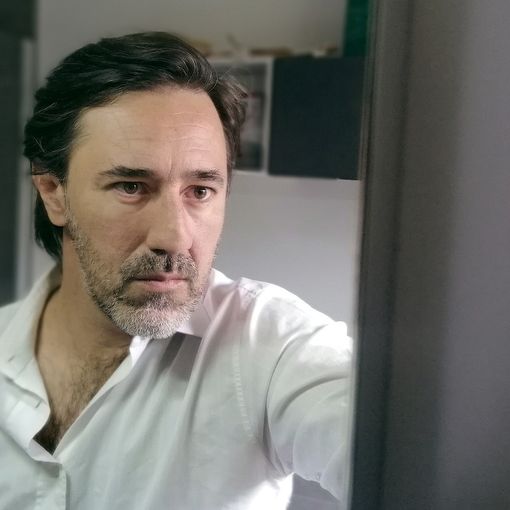 Fabrizio Odetto, autore del libro e presente alla manifestazione con la sua interpretazione
